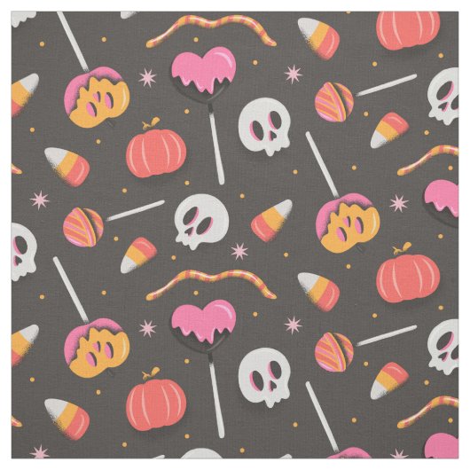 Halloween-Leckereien Stoff (Muster)