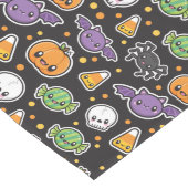 Halloween-Leckereitabellenläufer Großer Tischläufer (Ecke)