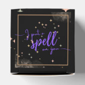 Halloween Lege einen Zauber als Gefälligkeitsboxen Geschenkschachtel (Oben)