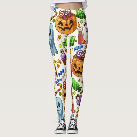 Halloween Leggings (Vorderseite)