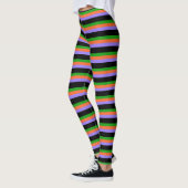 Halloween-Leggings gestreift Leggings (Links)
