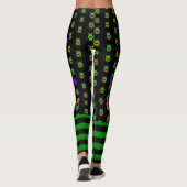 Halloween Leggings Kleine Monster Lehrer Pants (Rückseite)