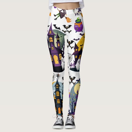 Halloween-Leggings Leggings (Vorderseite)
