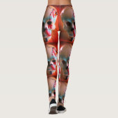 Halloween Leggings von dalDesignNZ (Rückseite)