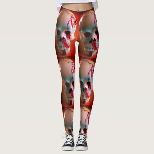 Halloween Leggings von dalDesignNZ (Vorderseite)
