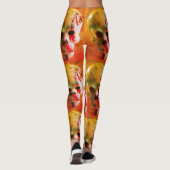 Halloween Leggings von dalDesignNZ  (Rückseite)