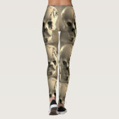 Halloween Leggings von dalDesignNZ (Rückseite)