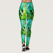 Halloween Leggings von dalDesignNZ (Rückseite)