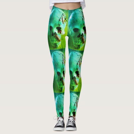 Halloween Leggings von dalDesignNZ (Vorderseite)