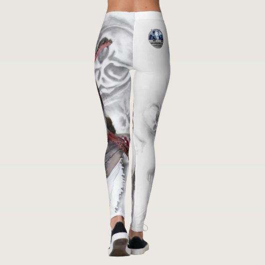 Halloween-Leggins Leggings (Rückseite)