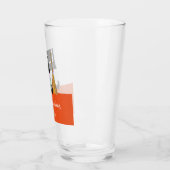 Halloween Legs & Broom Personalisiert Glas (Links)