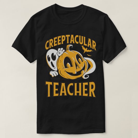 Halloween-Lehrer1 T-Shirt (Design vorne)