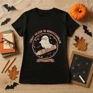 Halloween-Lehrer erster Klasse ist Spooktacular T-Shirt