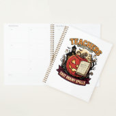 Halloween-Lehrer-Gehirn-Magie Planer (Anzeige)