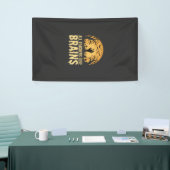 Halloween-Lehrer-Gehirne Banner (Messeveranstaltung)