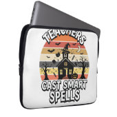 Halloween-Lehrer Grusel Intelligenz Laptopschutzhülle (Vorne Rechts)