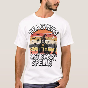 Halloween-Lehrer Grusel Intelligenz T-Shirt