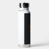 Halloween-Lehrer-Hexenkatze-Design Trinkflasche (rechts)