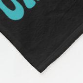 Halloween-Lehrer, ich warte nur, bis es ruhig ist Fleecedecke (Ecke)