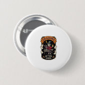 Halloween-Lehrer Korrektur nach Mitternacht Button (Vorne & Hinten)