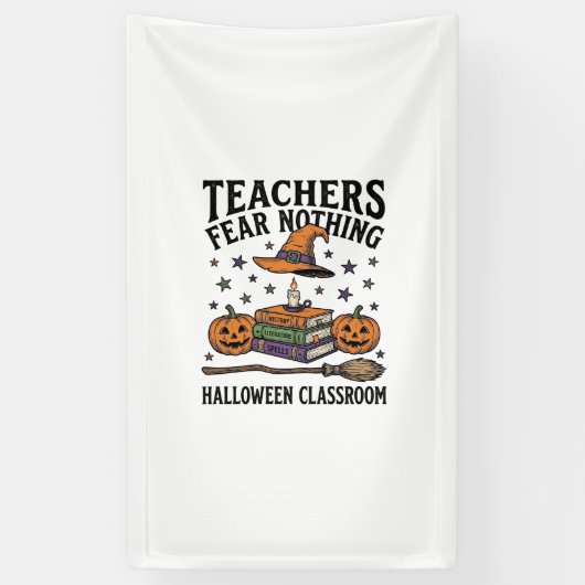 Halloween-Lehrer-Shirt mit Hexenbüchern_1 Banner (Vertikal)