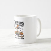 Halloween-Lehrer-Shirt mit Hexenbüchern_1 Kaffeetasse (VorderseiteRechts)