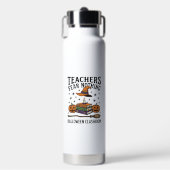 Halloween-Lehrer-Shirt mit Hexenbüchern_1 Trinkflasche (Vorderseite)