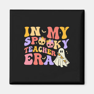 Halloween Lehrerin Era Retro G Magnet