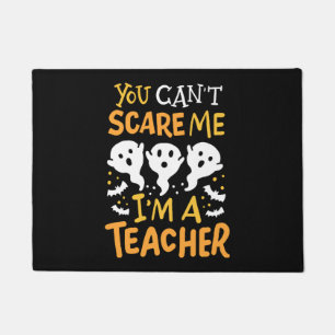 Halloween-Lehrerin Fußmatte