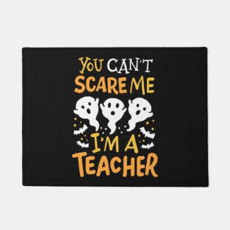 Halloween-Lehrerin Fußmatte
