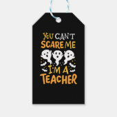 Halloween-Lehrerin Geschenkanhänger (Vorderseite)