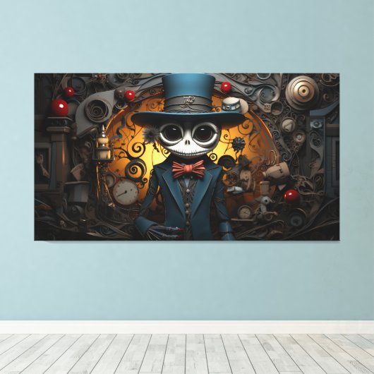 Halloween Leinwanddruck (Insitu (Holzboden))