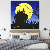 Halloween Leinwanddruck (Insitu (Schlafzimmer))