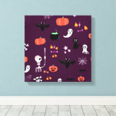Halloween Leinwanddruck (Insitu (Holzboden))