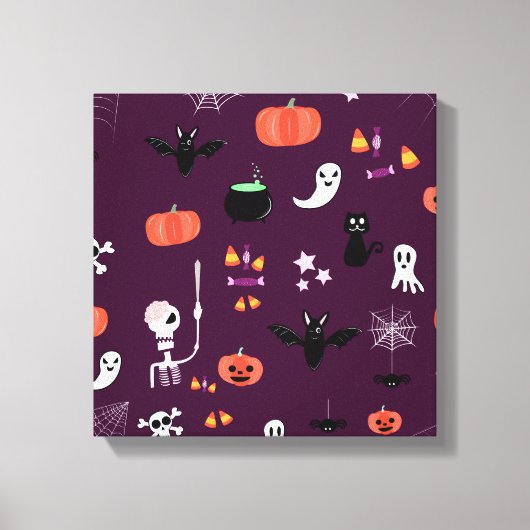 Halloween Leinwanddruck (Vorderseite)