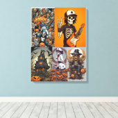 HALLOWEEN LEINWANDDRUCK (Insitu (Holzboden))