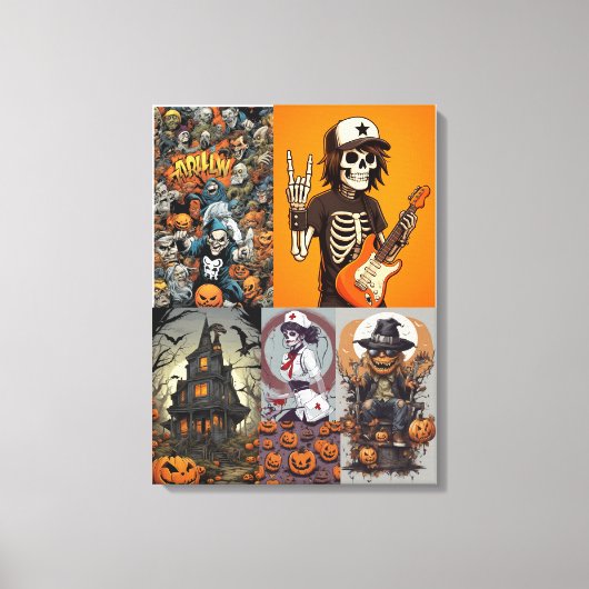 HALLOWEEN LEINWANDDRUCK (Vorderseite)