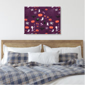 Halloween Leinwanddruck (Insitu (Schlafzimmer))