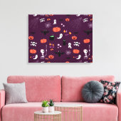 Halloween Leinwanddruck (Insitu (Wohnzimmer))