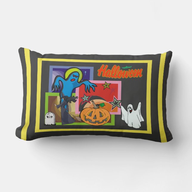 Halloween - lendenkissen (Vorderseite)
