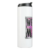 Halloween Leopard Witchy Mama Birthday Thermosbecher (Nach links gedreht)