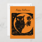 Halloween-Lesezeichen Feiertagspostkarte (Vorne/Hinten)