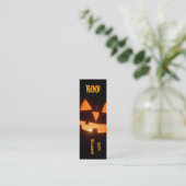 Halloween-Lesezeichen Mini Visitenkarte (Stehend Vorderseite)