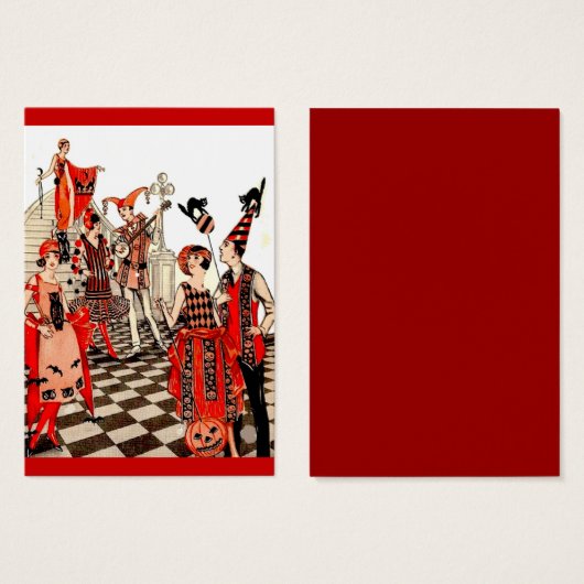 Halloween Lesezeichen oder Small Card (Vorne & Hinten)