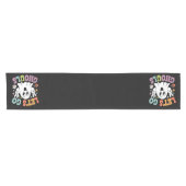 Halloween Let's Go Ghouls Ghost Retro-Kostüm Kurzer Tischläufer (Horizontal)