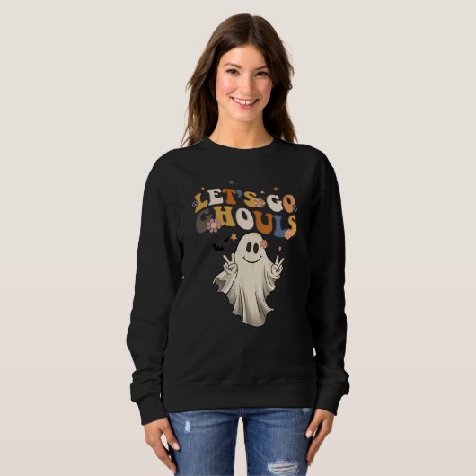 Halloween Lets Go Ghouls Sweatshirt (Vorne ganz)