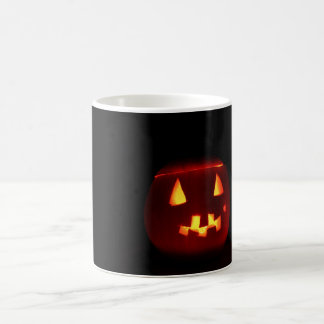 Halloween-Leuchtender Kürbis - Pakifoto-Fotografie Kaffeetasse
