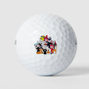 Halloween-Leute Golfball