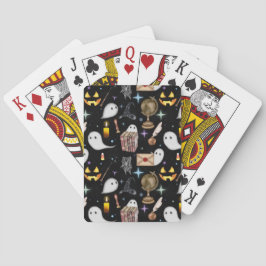 Halloween Library Playing Cards Spielkarten