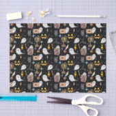 Halloween Library Tissue Paper Seidenpapier (Handwerk)